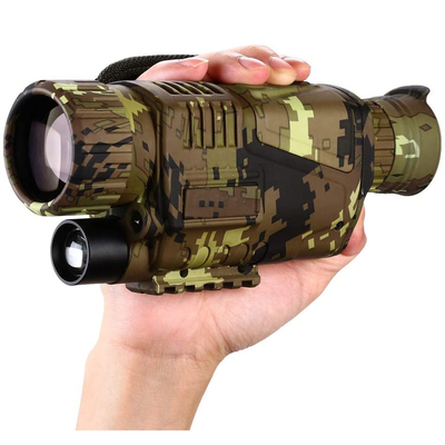 телескоп оптики ночного видения 5x8 Handheld Monocular перезаряжаемые