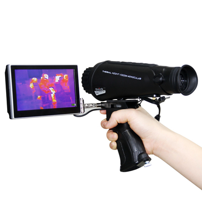 Двойной Monocular термического изображения сплавливания частоты для охотиться ночное видение